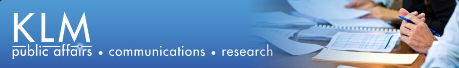 KLM Public Affairs, Communications, Research